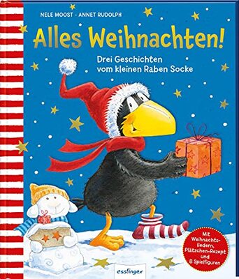 Der kleine Rabe Socke: Alles Weihnachten!: Drei Geschichten vom kleinen Raben Socke | Kindergeschenk bei Amazon bestellen