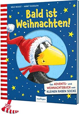 Alle Details zum Kinderbuch Der kleine Rabe Socke: Bald ist Weihnachten!: Das Advents- und Weihnachtsbuch vom kleinen Raben Socke und ähnlichen Büchern