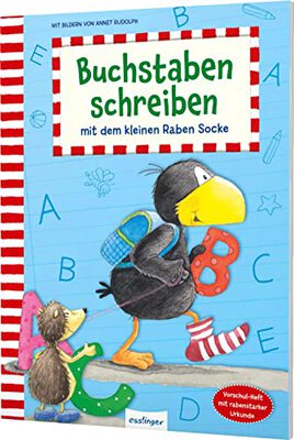 Der kleine Rabe Socke: Buchstaben schreiben mit dem kleinen Raben Socke: Übungsheft zum Buchstaben lernen bei Amazon bestellen