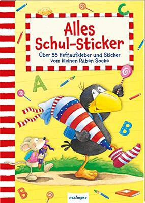 Alle Details zum Kinderbuch Der kleine Rabe Socke: Alles Schul-Sticker: 55 Sticker, schönes Geschenk zur Einschulung und ähnlichen Büchern