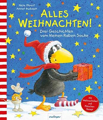 Alle Details zum Kinderbuch Der kleine Rabe Socke: Alles Weihnachten!: Drei Geschichten vom kleinen Raben Socke und ähnlichen Büchern