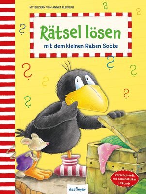 Alle Details zum Kinderbuch Der kleine Rabe Socke: Rätsel lösen mit dem kleinen Raben Socke: Rätselheft ab 4 und ähnlichen Büchern