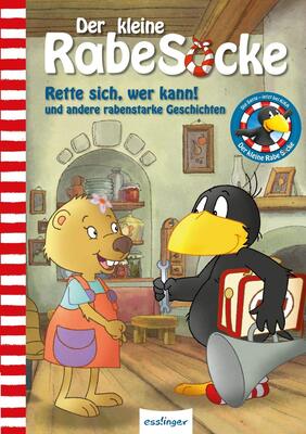 Alle Details zum Kinderbuch Der kleine Rabe Socke: Rette sich, wer kann! und andere rabenstarke Geschichten: Das Buch zur TV-Serie und ähnlichen Büchern