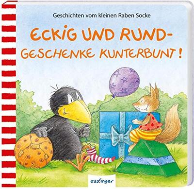 Alle Details zum Kinderbuch Der kleine Rabe Socke: Eckig und Rund – Geschenke kunterbunt!: Geschichten vom kleinen Raben Socke und ähnlichen Büchern