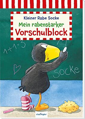 Der kleine Rabe Socke: Mein rabenstarker Vorschulblock: Buchstaben, Zahlen und logisches Denken lernen bei Amazon bestellen