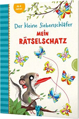 Alle Details zum Kinderbuch Der kleine Siebenschläfer: Mein Rätselschatz: Rätseln und Ausmalen ab 4 Jahren und ähnlichen Büchern