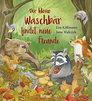 Der kleine Waschbär findet neue Freunde – ein Bilderbuch für Kinder ab 2 Jahren bei Amazon bestellen
