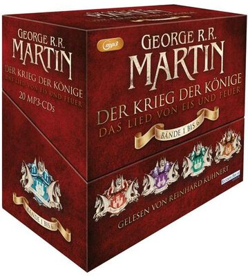 Der Krieg der Könige: Die Box: Das Lied von Eis und Feuer – Bände 1 bis 6 (Hörbuchbox Game of Thrones - Lied von Eis und Feuer, Band 1) bei Amazon bestellen