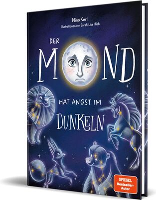 Alle Details zum Kinderbuch Der Mond hat Angst im Dunkeln: von Nino Kerl und ähnlichen Büchern