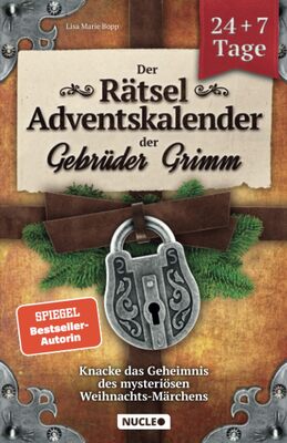 Der Rätsel-Adventskalender der Gebrüder Grimm: Knacke das Geheimnis des mysteriösen Weihnachts-Märchens | 24 + 7 Tage voller Escape-Rätsel bei Amazon bestellen