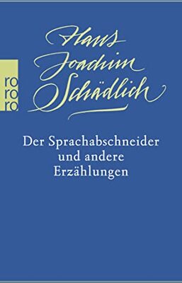 Alle Details zum Kinderbuch Der Sprachabschneider und andere Erzählungen und ähnlichen Büchern