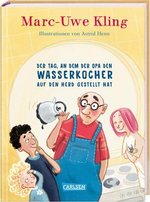 Alle Details zum Kinderbuch Der Tag, an dem der Opa den Wasserkocher auf den Herd gestellt hat und ähnlichen Büchern