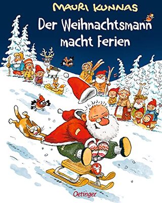 Alle Details zum Kinderbuch Der Weihnachtsmann macht Ferien: Bilderbuch-Klassiker mit lustigen, wimmeligen Illustrationen (Mauri Kunnas' Weihnachtsklassiker) und ähnlichen Büchern