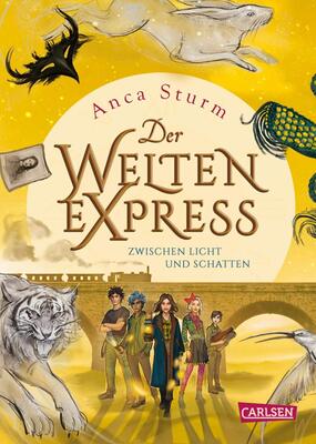 Alle Details zum Kinderbuch Zwischen Licht und Schatten (Der Welten-Express 2): Zwischen Licht und Schatten und ähnlichen Büchern