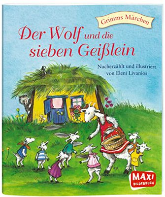 Alle Details zum Kinderbuch Der Wolf und die sieben Geißlein: Bilderbuch (Sternchen) und ähnlichen Büchern