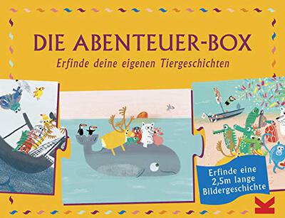 Alle Details zum Kinderbuch Die Abenteuer-Box. Erfinde deine eigenen Tiergeschichten und ähnlichen Büchern