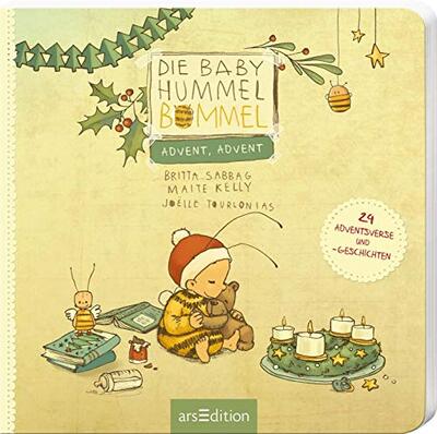 Alle Details zum Kinderbuch Die Baby Hummel Bommel – Advent, Advent: 24 Adventsverse- und Geschichten | Ein Adventskalenderbuch mit 24 Reimen und Geschichten verkürzt das Warten auf Weihnachten, für Kinder ab 12 Monaten und ähnlichen Büchern