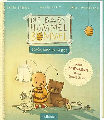 Alle Details zum Kinderbuch Die Baby Hummel Bommel – Schön, dass du da bist: Mein Babyalbum fürs erste Jahr | Für Erinnerungen an die Babyzeit, das ideale Geschenk zur Geburt, für Babys ab 0 Monaten und ähnlichen Büchern