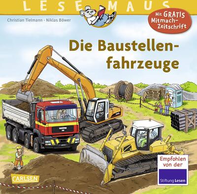 Alle Details zum Kinderbuch LESEMAUS 157: Die Baustellenfahrzeuge (157): Mit Gratis Mitmach-Zeitschrift und ähnlichen Büchern