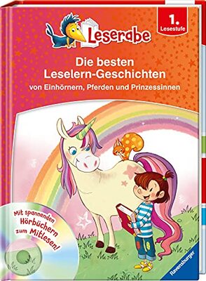 Alle Details zum Kinderbuch Die besten Leselern-Geschichten von Einhörnern, Pferden und Prinzessinnen - Leserabe 1. Klasse - Erstlesebuch für Kinder ab 6 Jahren: Mit spannenden ... zum Mitlesen! (Leserabe - Sonderausgaben) und ähnlichen Büchern