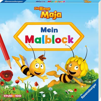 Alle Details zum Kinderbuch Die Biene Maja: Mein Malblock und ähnlichen Büchern