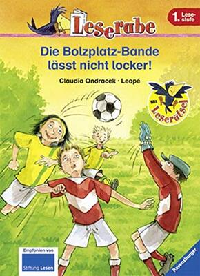 Alle Details zum Kinderbuch Die Bolzplatz-Bande lässt nicht locker!: Mit Leserätsel (Leserabe - 1. Lesestufe) und ähnlichen Büchern