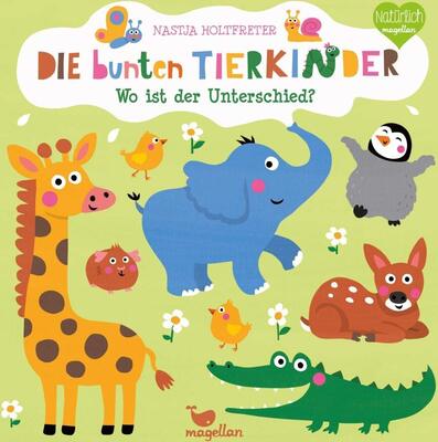 Alle Details zum Kinderbuch Die bunten Tierkinder - Wo ist der Unterschied? (Bunte Welt) und ähnlichen Büchern