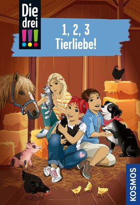 Alle Details zum Kinderbuch Die drei !!!, 1, 2, 3 Tierliebe!: Doppelband und ähnlichen Büchern