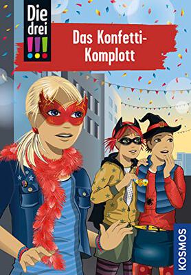 Alle Details zum Kinderbuch Die drei !!!, 82, Das Konfetti-Komplott und ähnlichen Büchern