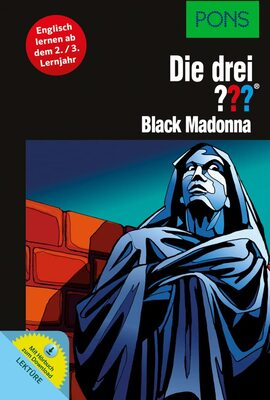 Alle Details zum Kinderbuch PONS Die drei ??? - Black Madonna: Englisch lernen mit Justus, Peter und Bob (PONS Die drei ??? Fragezeichen) und ähnlichen Büchern