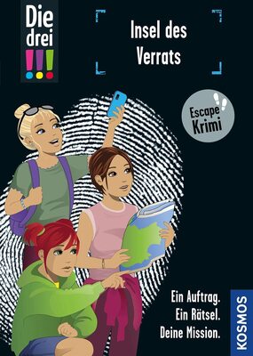 Alle Details zum Kinderbuch Die drei !!!, Insel des Verrats: Escape-Krimi - Ein Auftrag. Ein Rätsel. Deine Mission. und ähnlichen Büchern