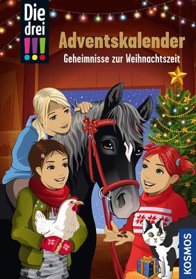 Alle Details zum Kinderbuch Die drei !!!, Geheimnisse zur Weihnachtszeit: Adventskalenderbuch mit Stickern und ähnlichen Büchern