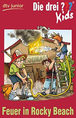 Alle Details zum Kinderbuch Die drei ??? Kids 23 - Feuer in Rocky Beach: Erzählt von Ulf Blanck und ähnlichen Büchern