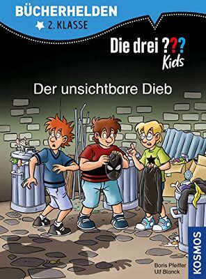 Alle Details zum Kinderbuch Die drei ??? Kids, Bücherhelden 2. Klasse, Der unsichtbare Dieb und ähnlichen Büchern