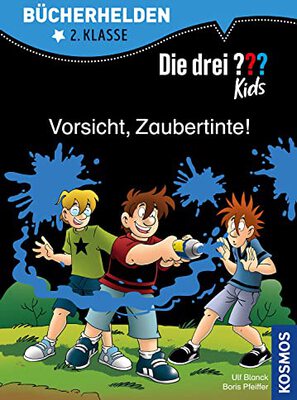 Alle Details zum Kinderbuch Die drei ??? Kids, Bücherhelden 2. Klasse, Vorsicht, Zaubertinte! und ähnlichen Büchern