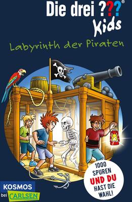 Alle Details zum Kinderbuch Die drei ??? Kids Dein Fall: Labyrinth der Piraten: Interaktive Detektivgeschichte zum Mitraten für Kinder ab 8 Jahren über eine aufregende Schatzsuche und ein spannendes Kopf-an-Kopf-Rennen und ähnlichen Büchern