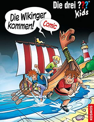 Alle Details zum Kinderbuch Die drei ??? Kids, Die Wikinger kommen!: Comic und ähnlichen Büchern