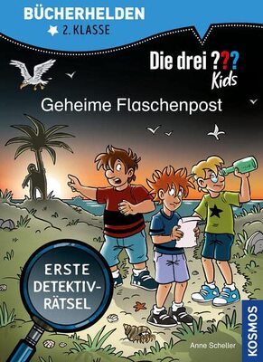 Alle Details zum Kinderbuch Die drei ??? Kids, Bücherhelden 2. Klasse, Geheime Flaschenpost: Erste Detektivrätsel, Erstleser Kinder ab 7 Jahre und ähnlichen Büchern