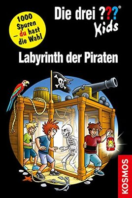 Alle Details zum Kinderbuch Die drei ??? Kids und du, Labyrinth der Piraten und ähnlichen Büchern