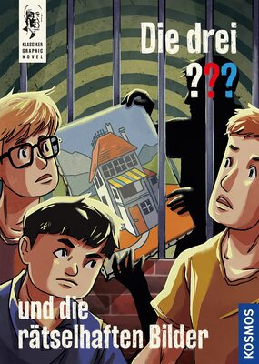 Alle Details zum Kinderbuch Die drei ??? und die rätselhaften Bilder: Klassiker-Graphic Novel und ähnlichen Büchern