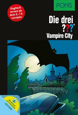 Alle Details zum Kinderbuch PONS Die drei ??? - Vampire City: Englisch lernen mit Justus, Peter und Bob. Mit MP3-Hörbuch.: Englisch lernen mit Justus, Peter und Bob mit Audio-Download (PONS Die drei ??? Fragezeichen) und ähnlichen Büchern