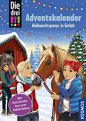 Alle Details zum Kinderbuch Die drei !!!, Weihnachtsponys in Gefahr: Adventskalenderbuch und ähnlichen Büchern