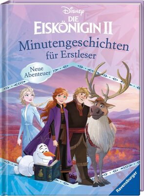 Alle Details zum Kinderbuch Disney Die Eiskönigin 2: Minutengeschichten für Erstleser: Neue Abenteuer und ähnlichen Büchern