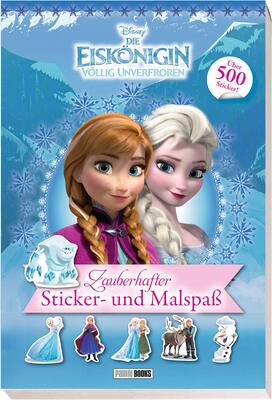 Alle Details zum Kinderbuch Disney Die Eiskönigin: Zauberhafter Sticker- und Malspaß: über 500 Sticker und ähnlichen Büchern