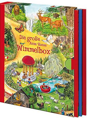 Alle Details zum Kinderbuch Die große Anne Suess Wimmelbox: 3 Wimmelbücher im Schuber. Für Kinder ab 3 Jahren und ähnlichen Büchern