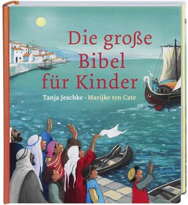 Alle Details zum Kinderbuch Die große Bibel für Kinder. Von der Schöpfungsgeschichte bis zum Pfingstwunder: 32 Bibelgeschichten mit doppelseitigen Bildern & leicht verständlichen Texten zum Vorlesen für Kinder ab 4 Jahren und ähnlichen Büchern