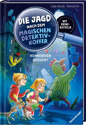 Alle Details zum Kinderbuch Die Jagd nach dem magischen Detektivkoffer, Band 3: Hühnerdieb gesucht!: Mit Krimi-Rätseln (Die Jagd nach dem magischen Detektivkoffer, 3) und ähnlichen Büchern