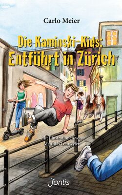 Alle Details zum Kinderbuch Die Kaminski-Kids: Entführt in Zürich: Illustriert von Matthias Leutwyler (Die Kaminski-Kids (TB): Taschenbuchausgaben) und ähnlichen Büchern