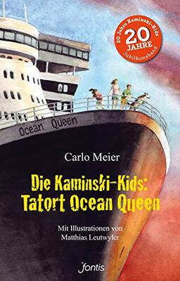 Alle Details zum Kinderbuch Die Kaminski-Kids: Tatort Ocean Queen: Mit Illustrationen von Matthias Leutwyler (Die Kaminski-Kids (HC): Hardcoverausgaben) und ähnlichen Büchern