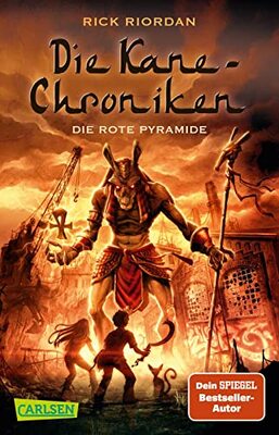 Alle Details zum Kinderbuch Die Kane-Chroniken 1: Die rote Pyramide: Ägyptische Mythen, göttliche Mächte und ein auserwähltes Geschwisterpaar – spannendes Fantasy-Abenteuer ab 12 Jahren (1) und ähnlichen Büchern